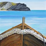 Lulworth Cove, boat
